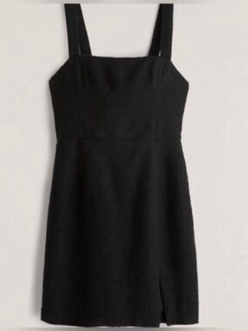Abercrombie & Fitch Black Square-Neck Mini Dress with Straps